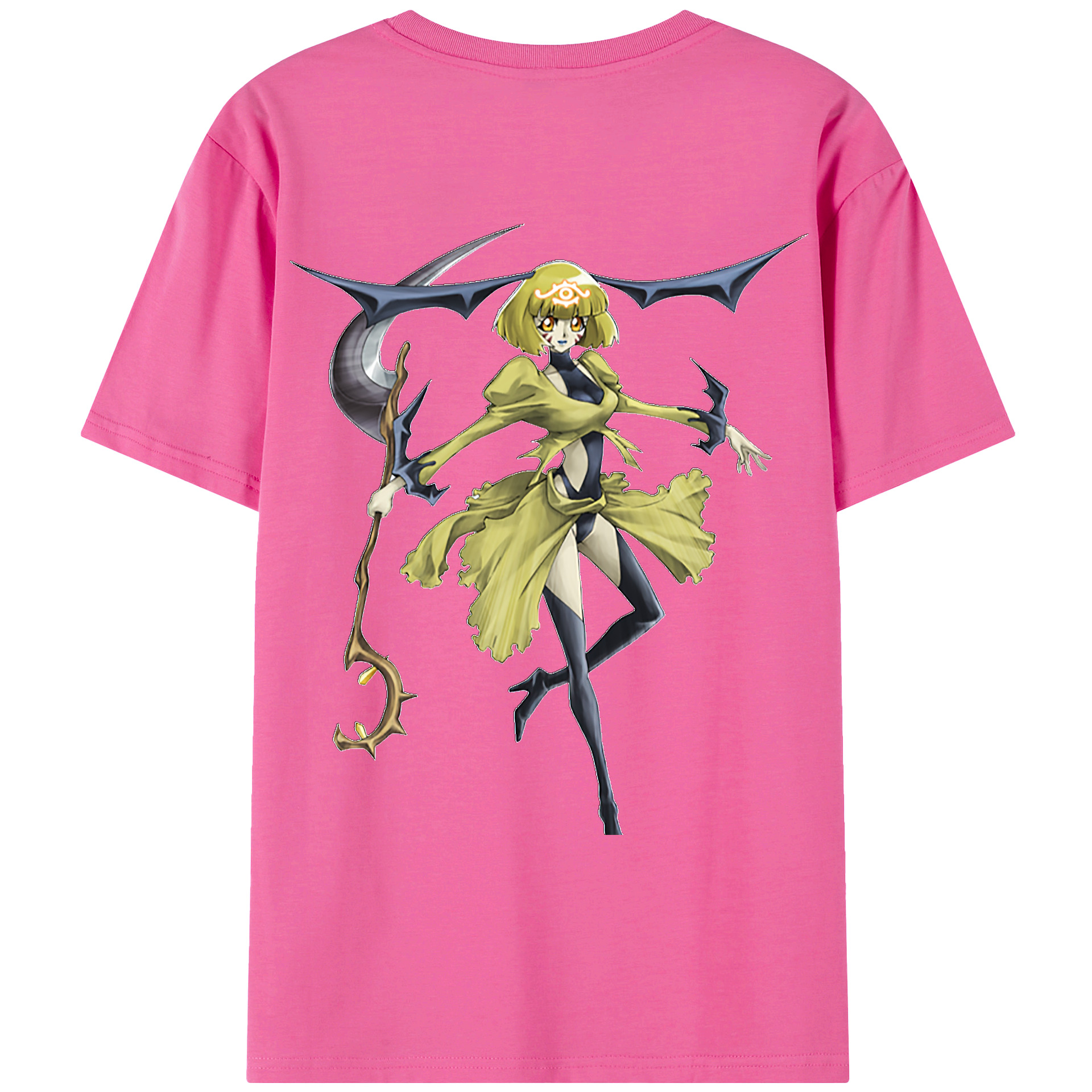 （画像用） 遊☆戯☆王 Yu-Gi-Oh! レディース半袖Tシャツ(バックプリント)